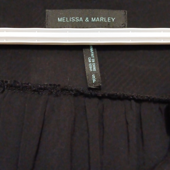 Black Long Sleeve Blouse - Picture 2 of 4